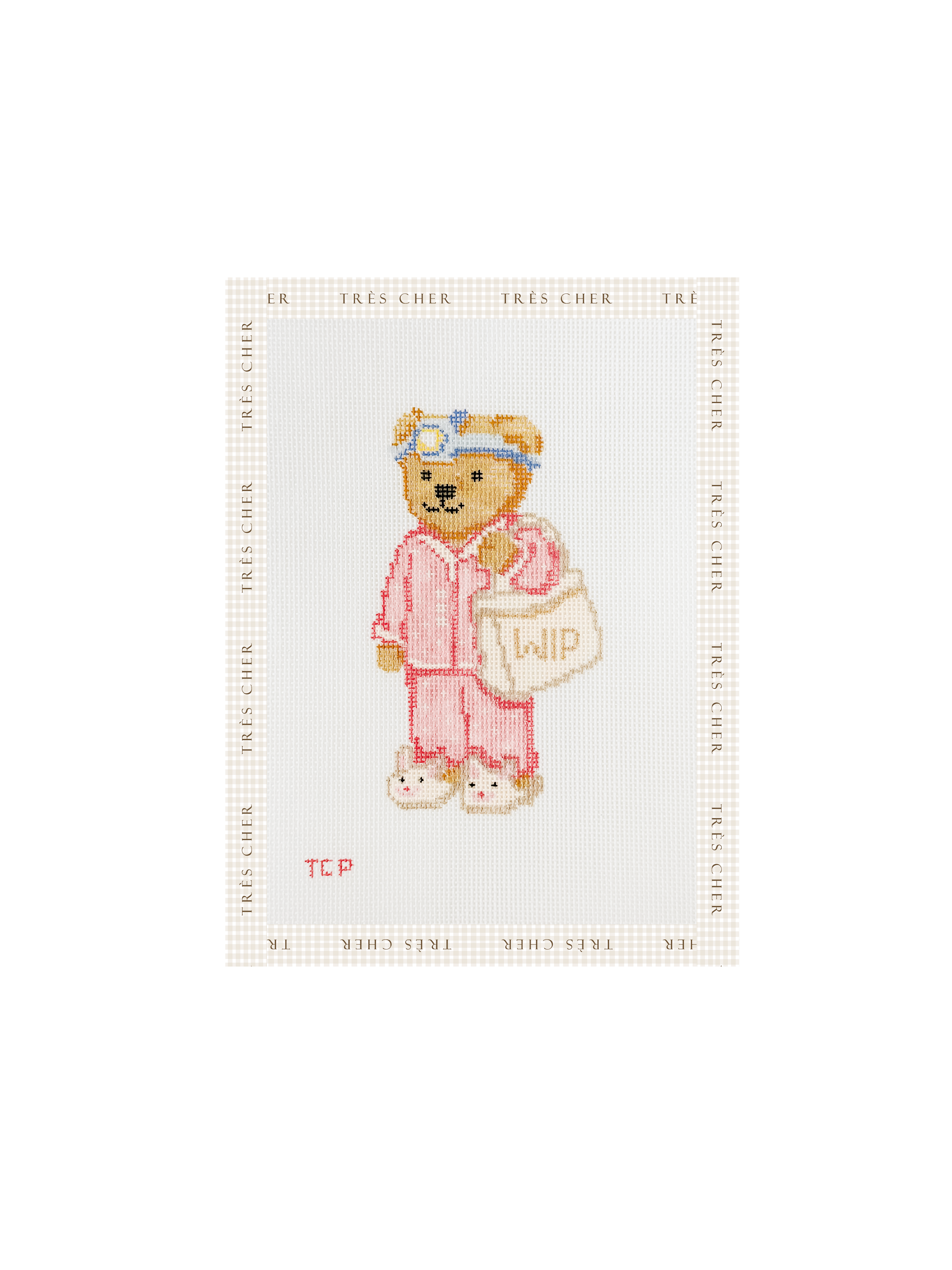 Polo Bear - Needlepoint Girlie